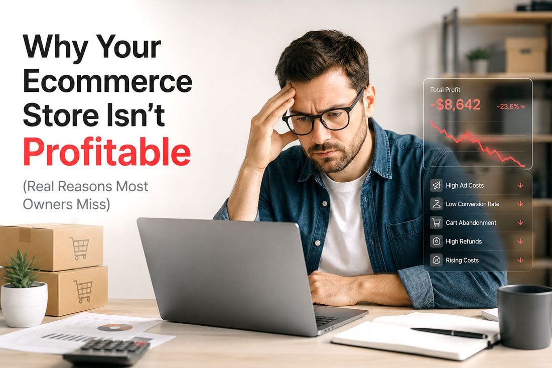 Why Your Ecommerce Store Isn’t Profitable (Real Reasons Most Owners Miss)