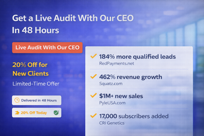 Live Audit Meet the Owner (60 Min)